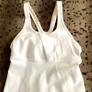 White Lulu tank top